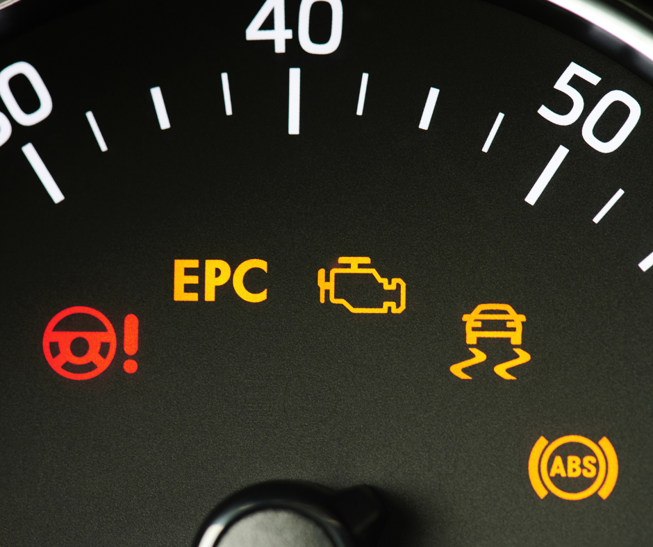 Dashboard met kilometerstand